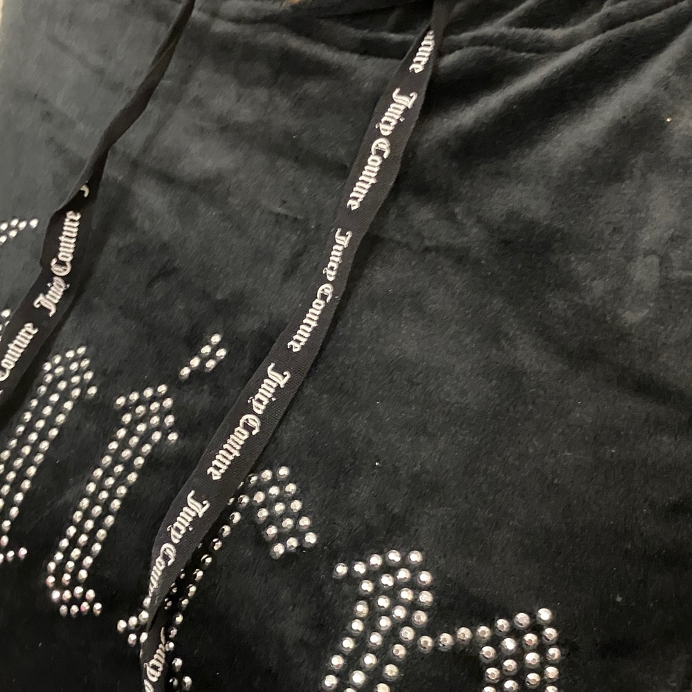 Juicy Couture Black Velour Track Suit - Picture 5 of 9